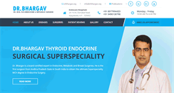 Desktop Screenshot of drbhargav.org